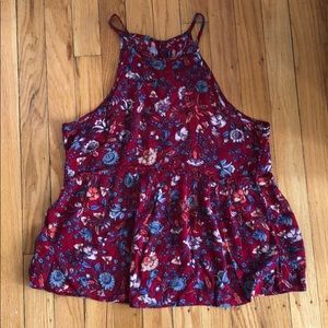 American Eagle floral tank top